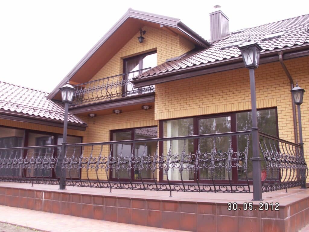 Lauko turėklai