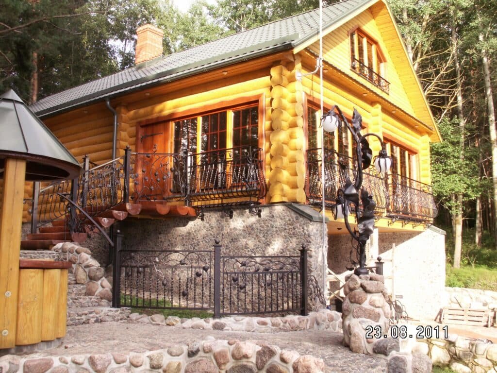 Lauko turėklai