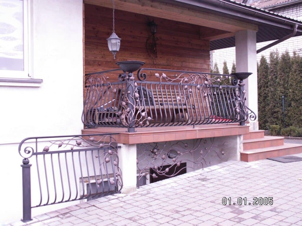 Lauko turėklai