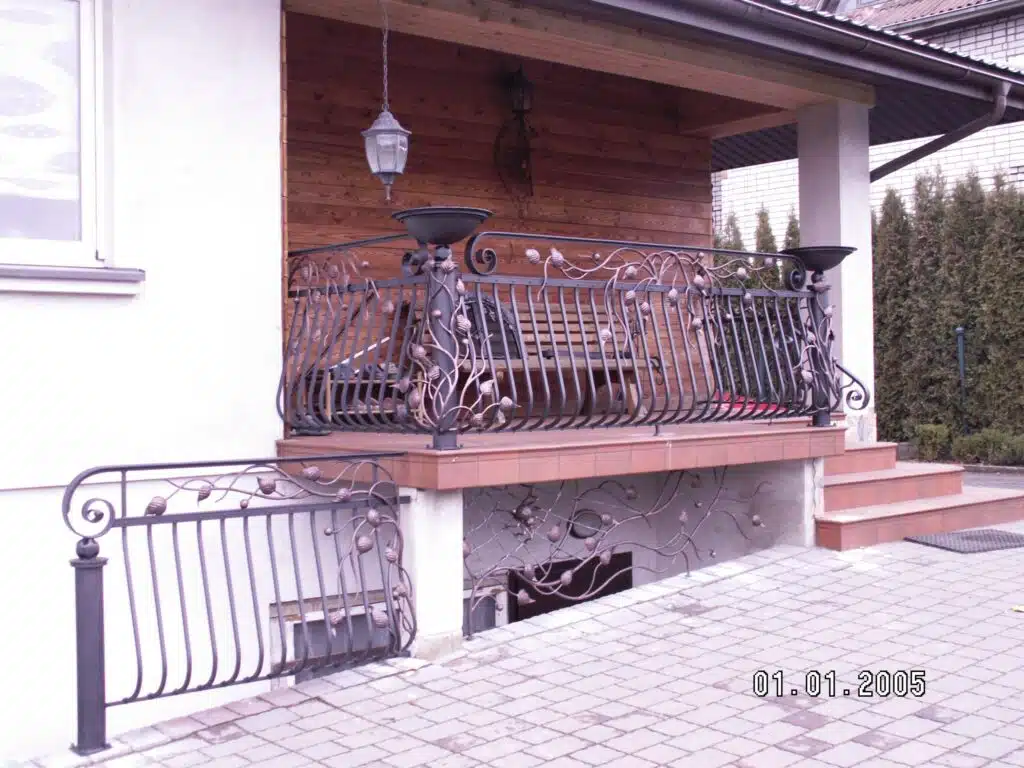 Lauko turėklai
